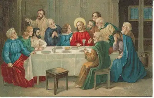 PC26762 The Lords Supper. Solomon Brothers