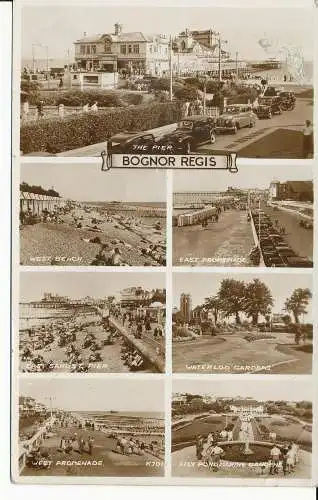 PC28737 Bognor Regis. Mehrfachansicht. Valentinstag. Nr. K.701. RP. 1956