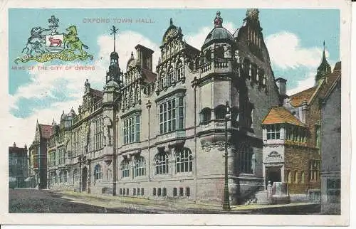 PC25384 Oxford Town Hall. 1906