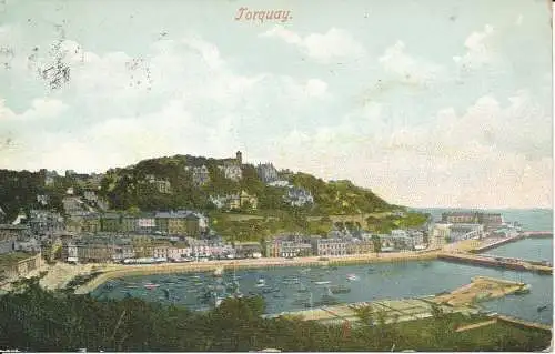 PC30736 Torquay. E.S. No 488. 1908