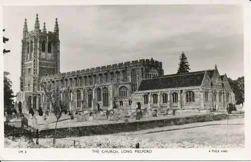 PC30574 Die Kirche. Long Melford. stecken. RP