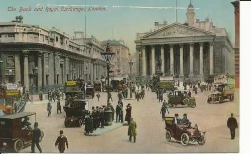 PC30542 The Bank and Royal Exchange. London. Philco. Nr 2537