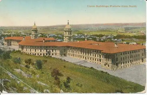 PC28259 Union Buildings. Pretoria aus dem Norden. Valentine