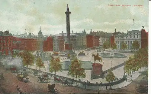 PC30647 Trafalgar Square. London