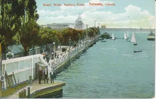 PC28179 Board Walk. Hanlans Point. Toronto. Kanada
