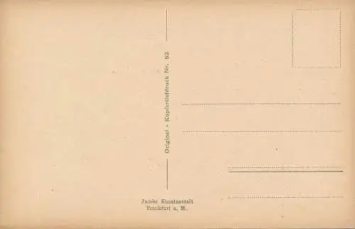 PC31001 Frau Ratte Goethe. J. Kunstanstalt. Nr 62