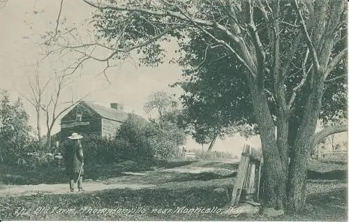 PC28089 The Old Farm. Thompsonville in der Nähe von Monticello. N.Y. Thompson Studio