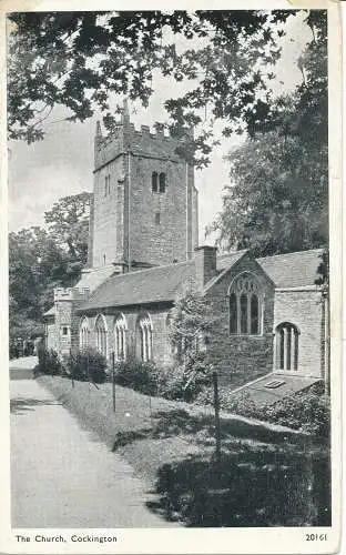 PC26775 Die Kirche. Cockington. Walter Scott. Nr. 20161. RP