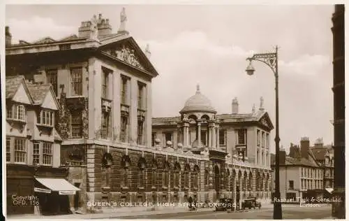 PC26878 Queens College High Street. Oxford. Tuck. RP