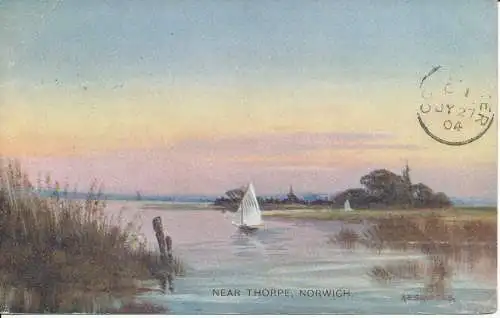 PC24861 Near Thorpe. Norwich. H. V und Co. Nr. 5008. 1904