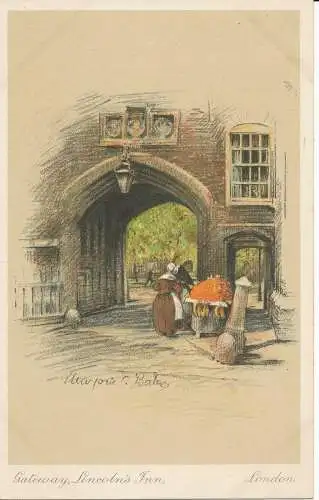 PC25746 Gateway. Lincolns Inn. London