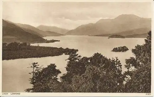 PC25165 Loch Lomond. Photochrom. Nr. 41853