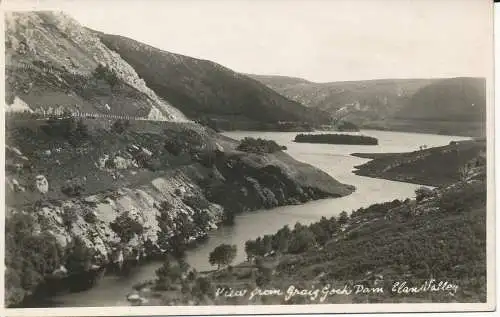 PC30484 Blick vom Graig Goch Dam. Elan Valley. P. B. Abery