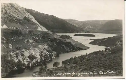 PC30484 Blick vom Graig Goch Dam. Elan Valley. P.B. Abery