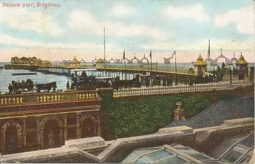 PC24832 Palace Pier. Brighton. Stafford. 1910