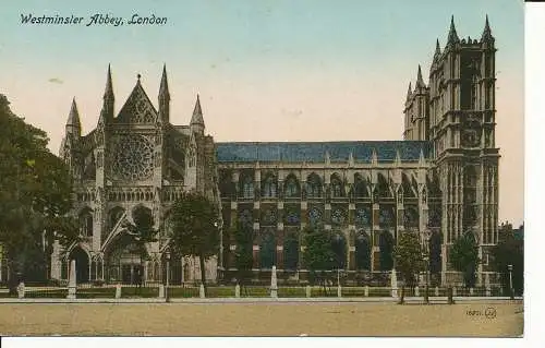 PC24938 Westminster Abbey. London. Valentinstag. Nr 16801. 1918