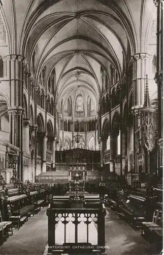 PC25003 Canterbury Cathedral Choir. Noakes und Co