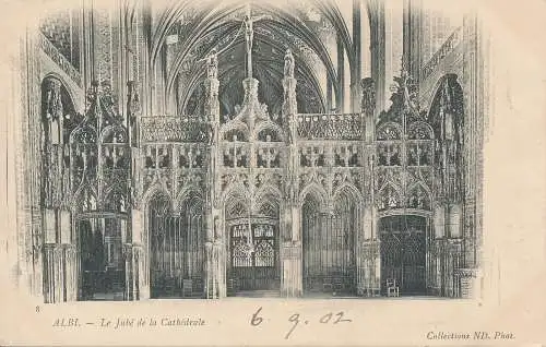 PC31356 Albi. Das Jube der Kathedrale. ND. Nr. 8. 1902