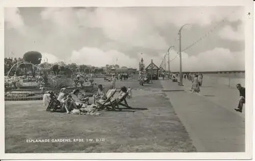 PC32452 Esplanade Gardens. Ryde. I. W. G. Dean. The Bay. RP. 1962