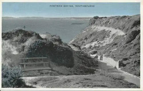 PC32661 Portman Ravine. Southbourne. Dennis. Photoblue. Nr S.3702