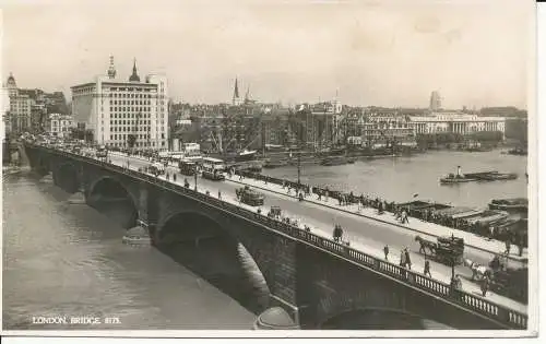 PC32431 London. Brücke. Lachs. Nr. 8175. RP. 1953