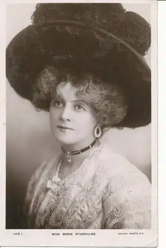 PC23579 Miss Marie Studholme. Drehbar. Nr. 1869 I. 1905