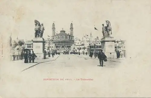 PC30150 Ausstellung von 1900. Le Trocadero. A. Taride