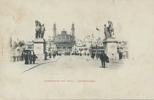 PC30150 Exposition de 1900. Le Trocadero. A. Taride