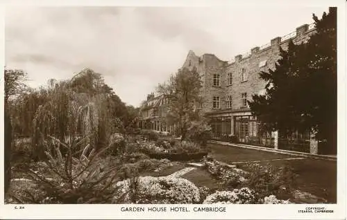 PC25623 Garden House Hotel. Cambridge. Stearns. Nr. C.314. RP