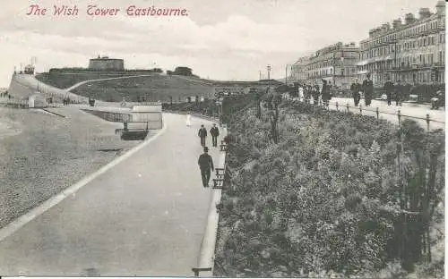 PC25193 Der Wunschturm. Eastbourne. P.P. Schwarz-Weiß. Nr. 406. 1906