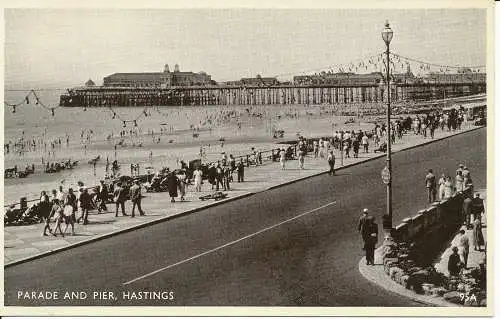 PC26417 Parade und Pier. Hastings. Nr 95A