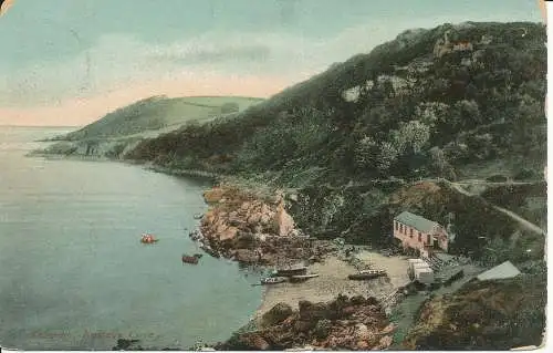 PC24015 Torquay. Ansteys Cove. Misch. 1908