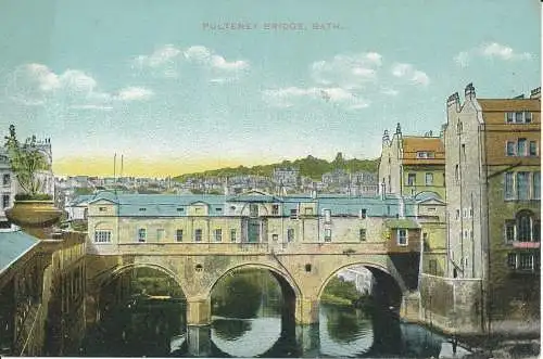 PC26163 Pulteney Bridge. Bad. G.D. und D. L. Der Stern