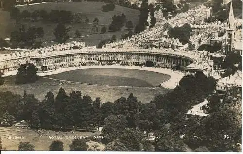 PC28863 Royal Crescent Bath. Derwent. Nr. S.15488. RP