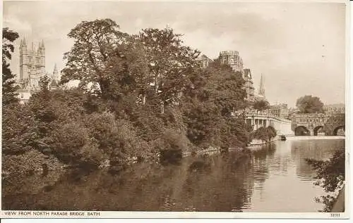 PC26418 Blick von der North Parade Bridge. Bad. Nr. 30101