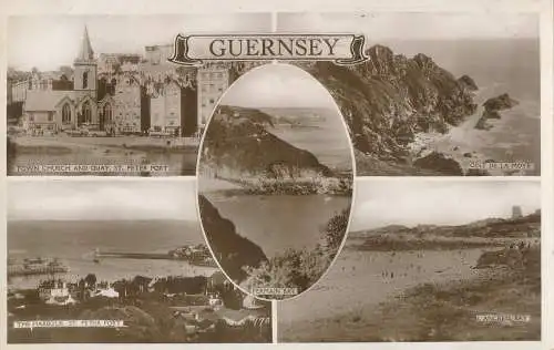 PC24045 Guernsey. Multi-View. Excel. RP. 1934