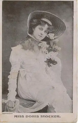 PC24128 Miss Doris Stocker. G.D. und D. L. 1914