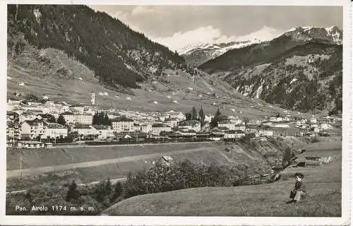 PC28406 Pfanne. Airolo 1174 m. s.m. W. Borelli. Nr. 2795