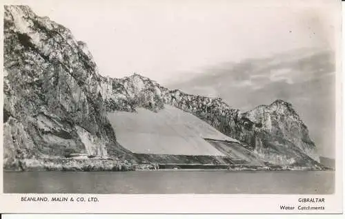 PC30603 Gibraltar. Wassereinzugsgebiete. Beanland. Klug