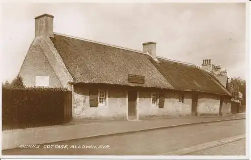 PC26625 Burns Cottage. Alloway. Ayr. Alexr. D. Henderson. RP