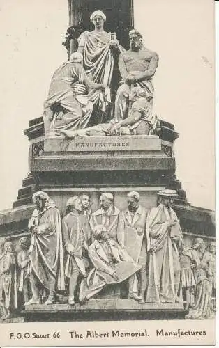 PC25602 Das Albert Memorial. Herstellungen. F.G.O. Stuart. Nr. 66