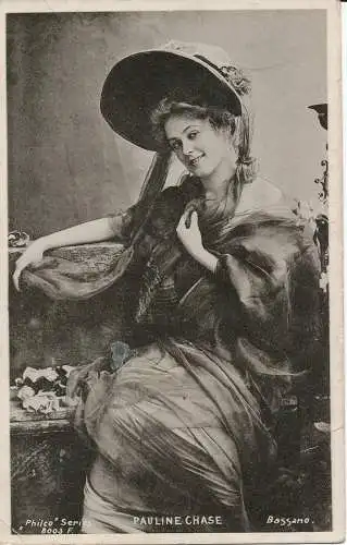 PC25082 Pauline Chase. Bassano. Philco. Nr. 8003 F. 1906