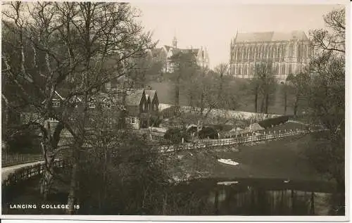 PC25042 Lancing College. S. und E. Norman. RP. 1937