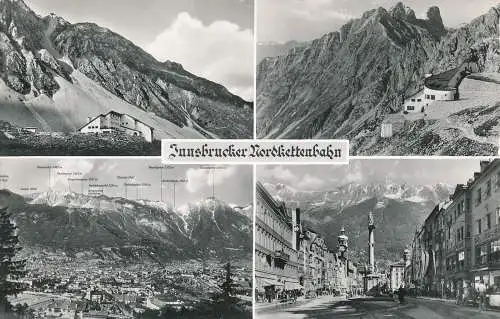 PC31131 Innsbrucker Nordkettenbahn. Multi-View. Schollhorn. RP