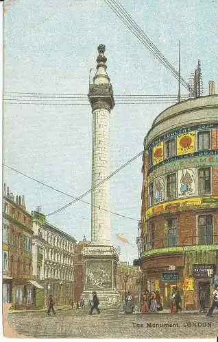 PC30675 Das Denkmal. London. 1909