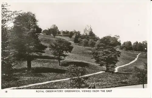 PC26293 Royal Observatory Greenwich. Von Osten aus gesehen. Nr. 18. RP