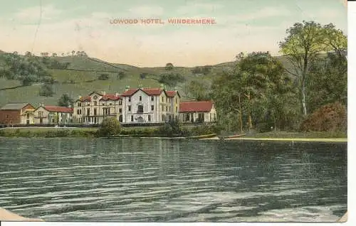 PC26875 Lowood Hotel. Windermere. G.D. und D. Der Stern. 1908