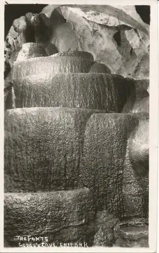PC26547 Die Schriftarten. Goughs Höhle. Cheddar. 1950