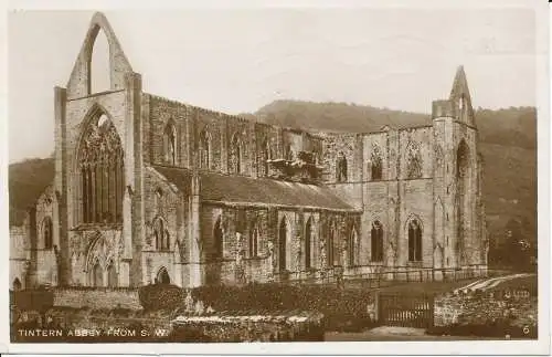 PC32816 Tintern Abbey vom S.W. W. R. Rad. 1930