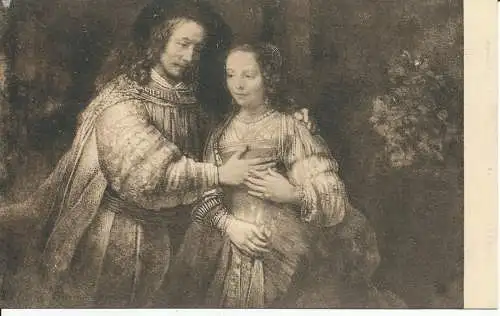 PC32378 Rembrandt 2019. Die jüdische Braut. J.M. Schalekamp